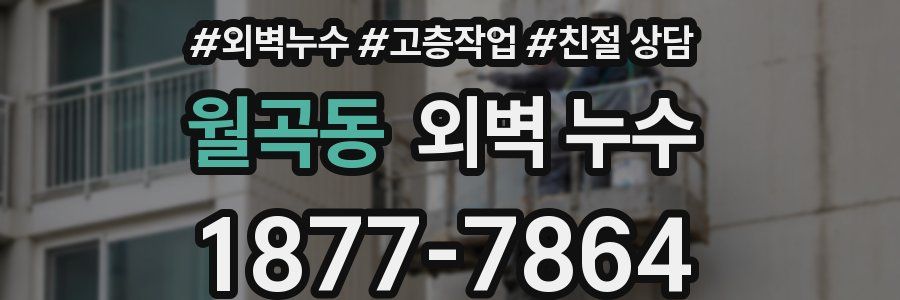 월곡동 외벽 누수