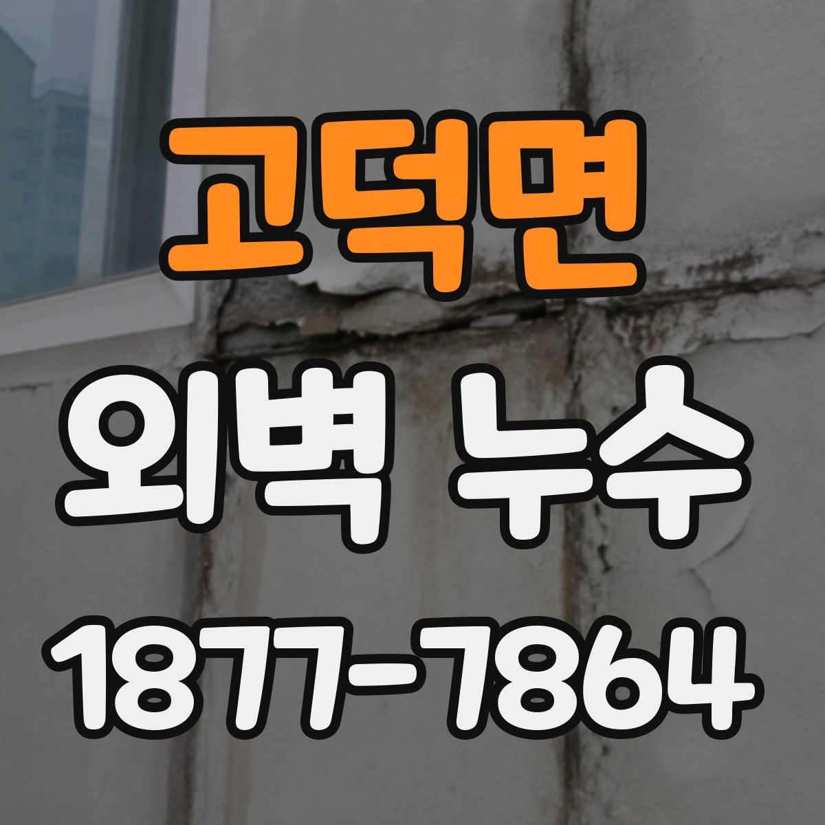 고덕면 외벽 누수