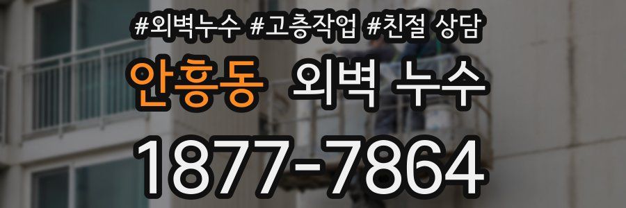 안흥동 외벽 누수