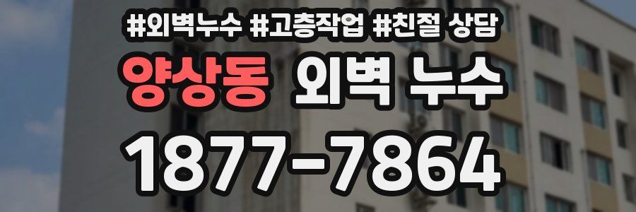 양상동 외벽 누수