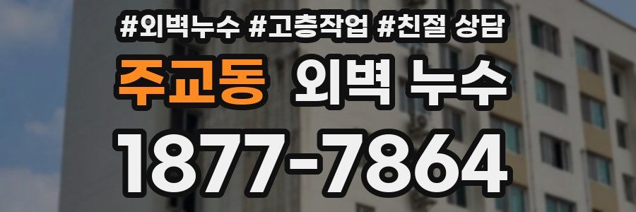 주교동 외벽 누수
