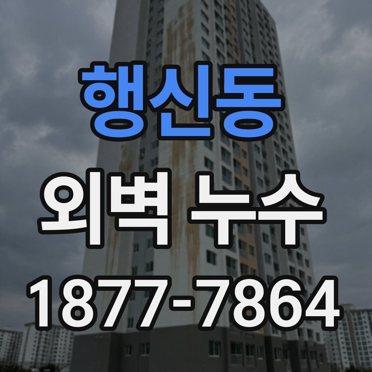 행신동 외벽 누수 의심 아파트에서 살펴볼 부분