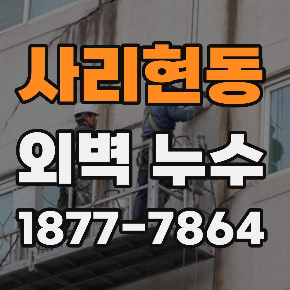 사리현동 외벽 누수