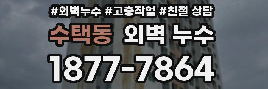 수택동 외벽 누수