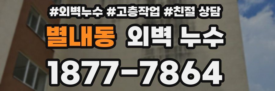 별내동 외벽 누수