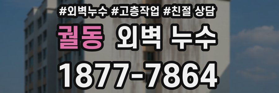 궐동 외벽 누수