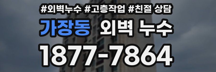 가장동 외벽 누수