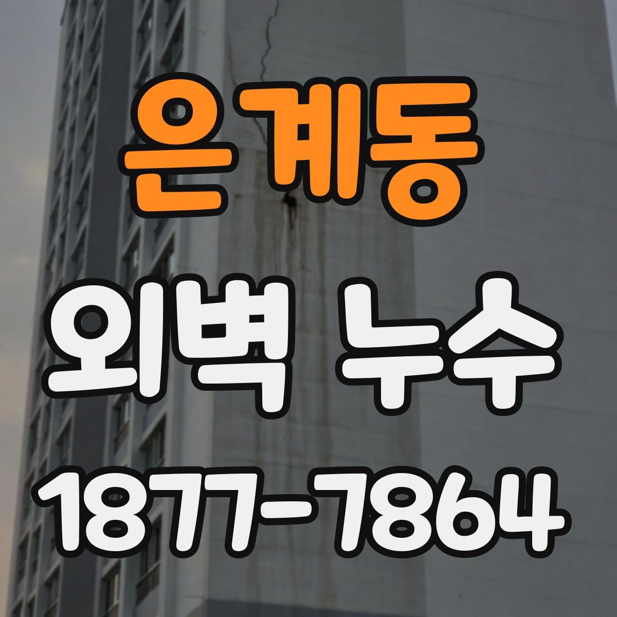 은계동 외벽 누수
