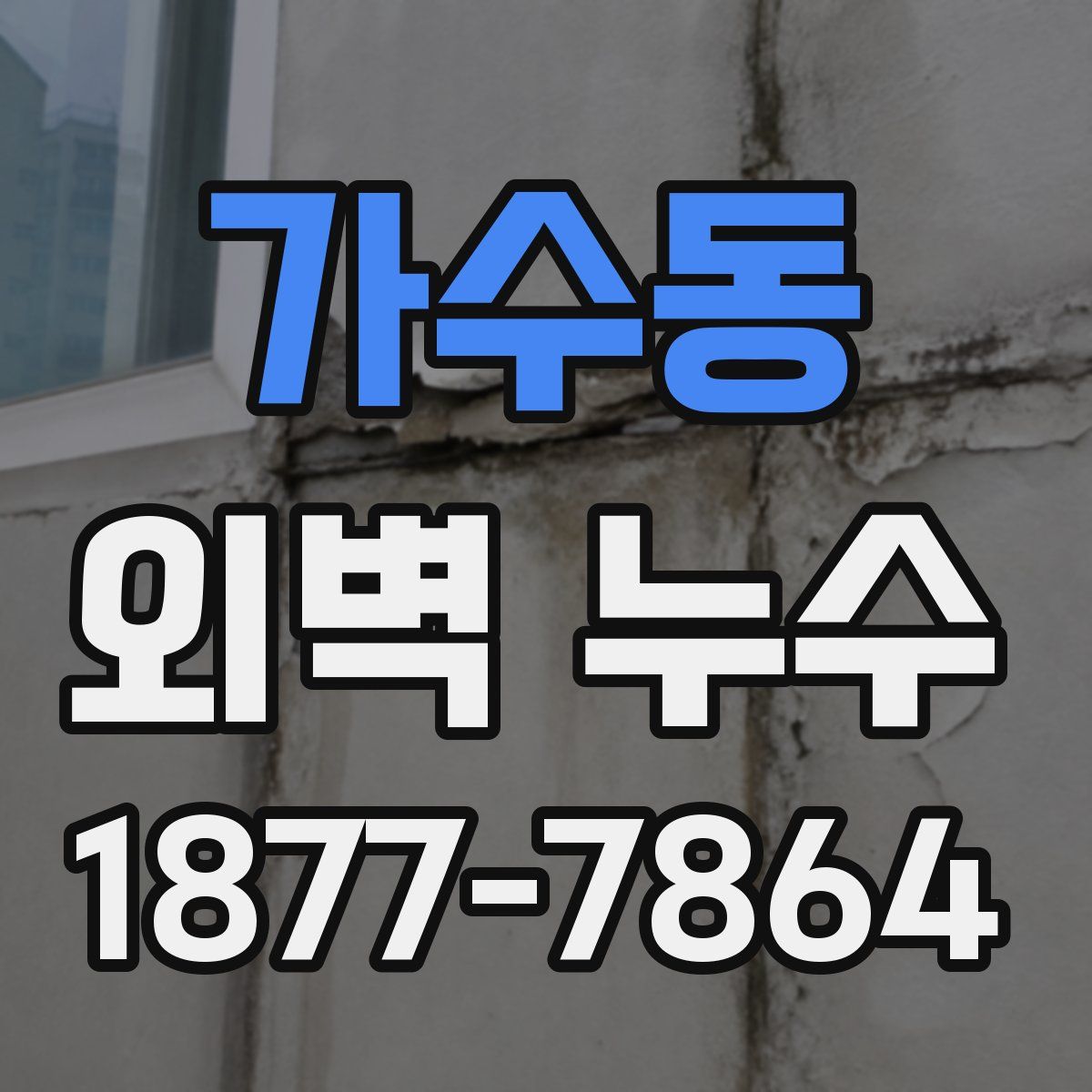 가수동 외벽 누수