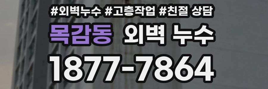 목감동 외벽 누수