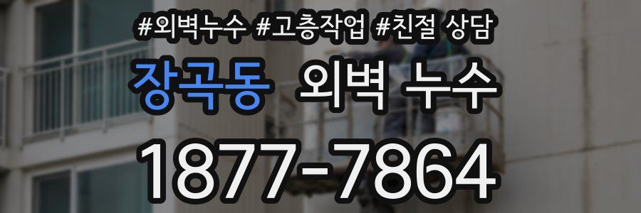 장곡동 외벽 누수