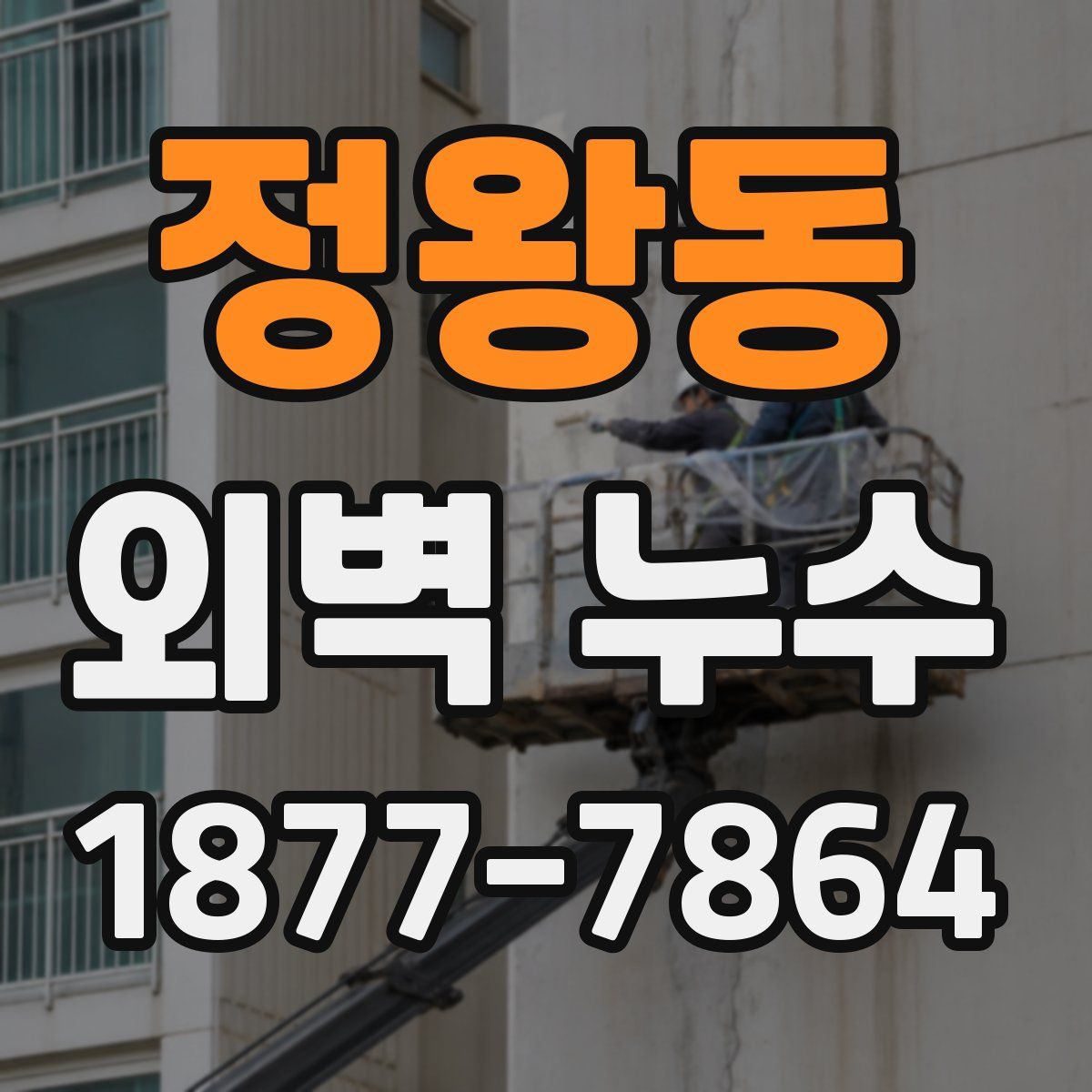 정왕동 외벽 누수