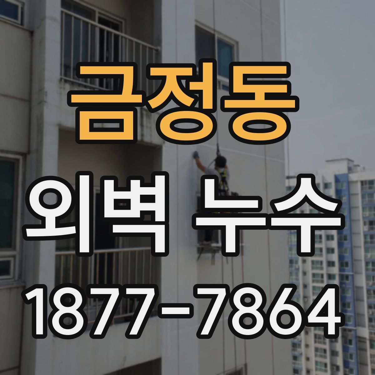 금정동 외벽 누수
