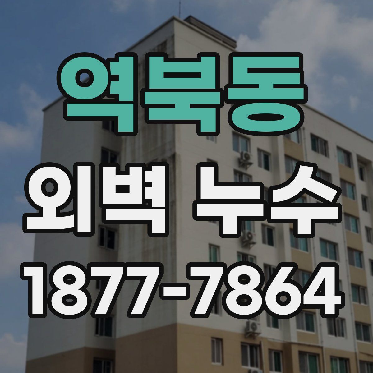 역북동 외벽 누수
