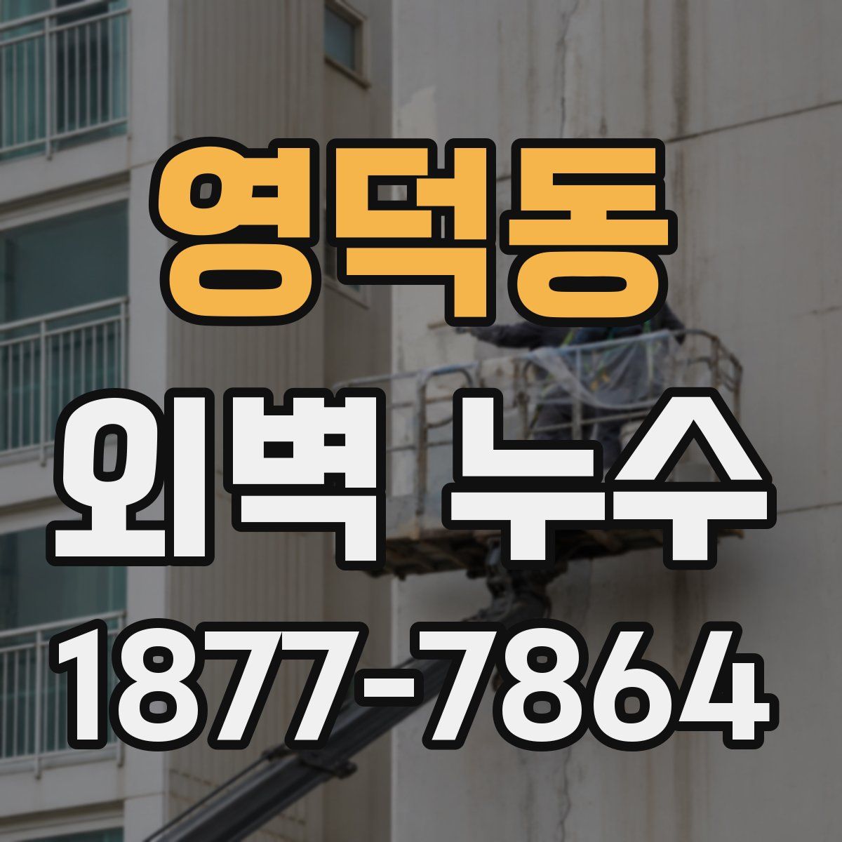 영덕동 외벽 누수