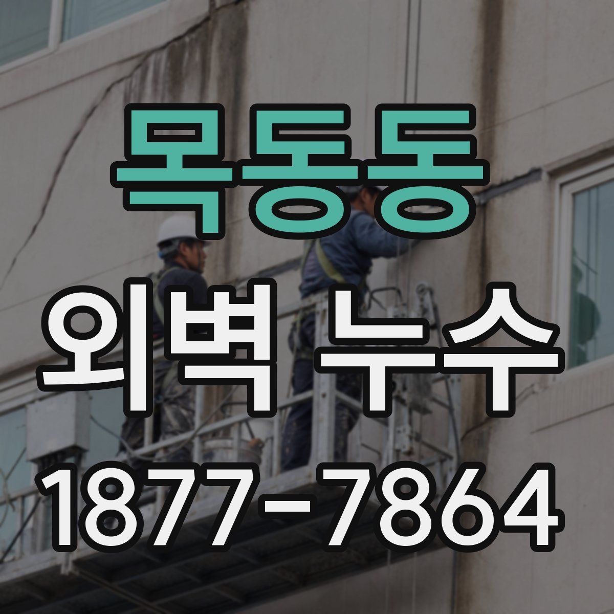 목동동 외벽 누수
