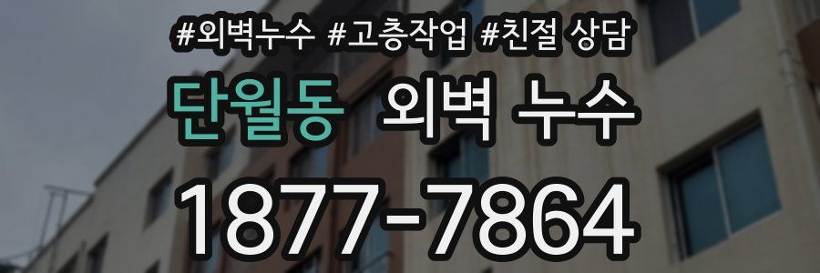 단월동 외벽 누수