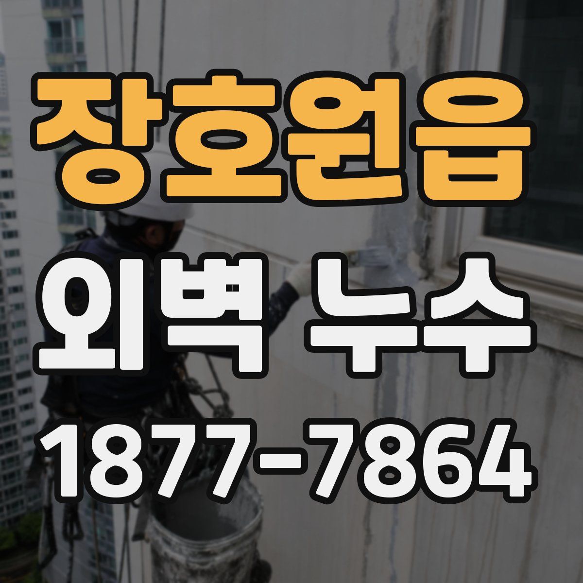 장호원읍 외벽 누수