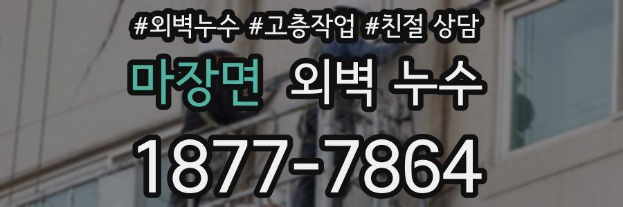 마장면 외벽 누수