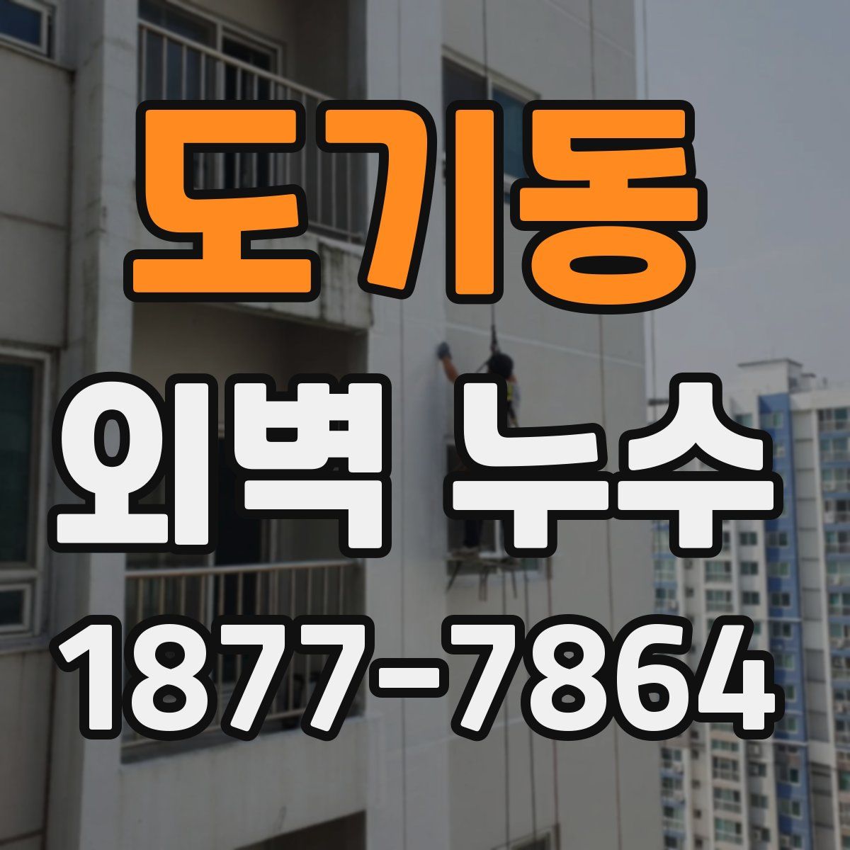 도기동 외벽 누수