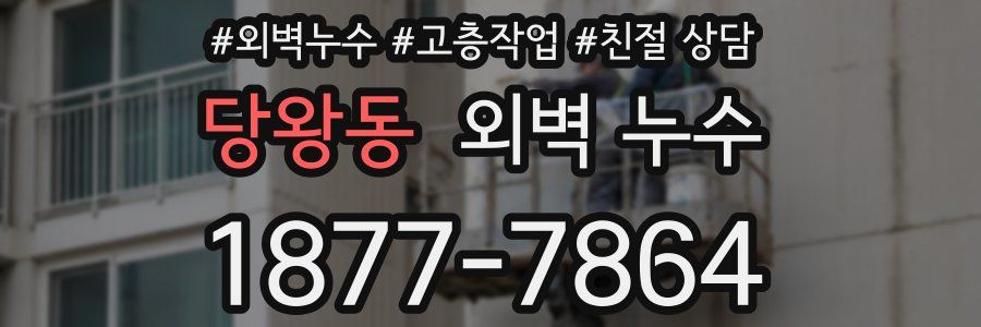 당왕동 외벽 누수