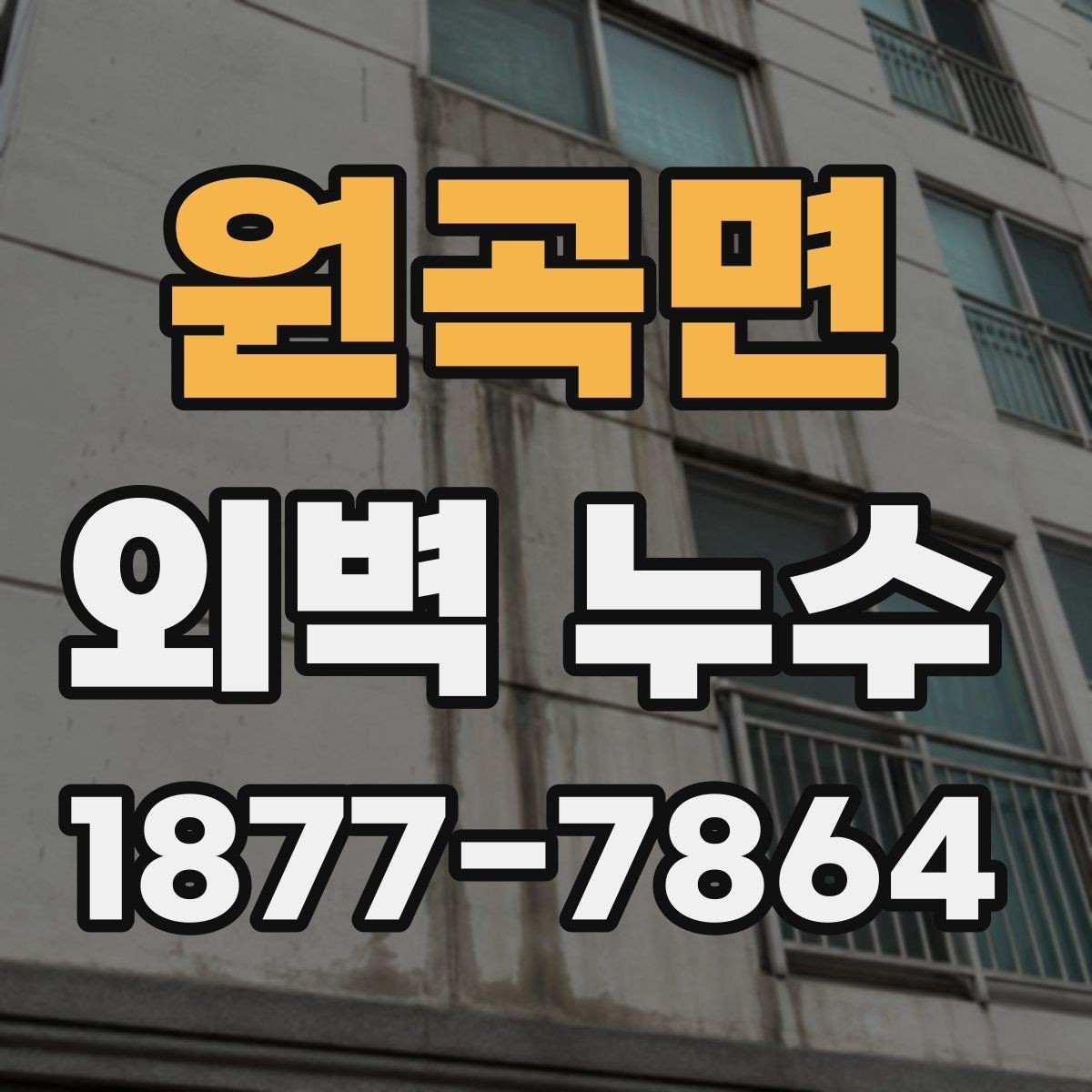 원곡면 외벽 누수 보수 시 자주 묻는 질문