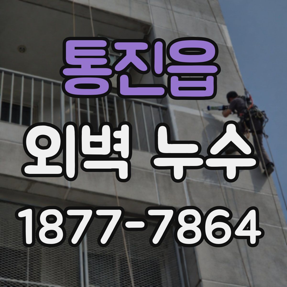 통진읍 외벽 누수