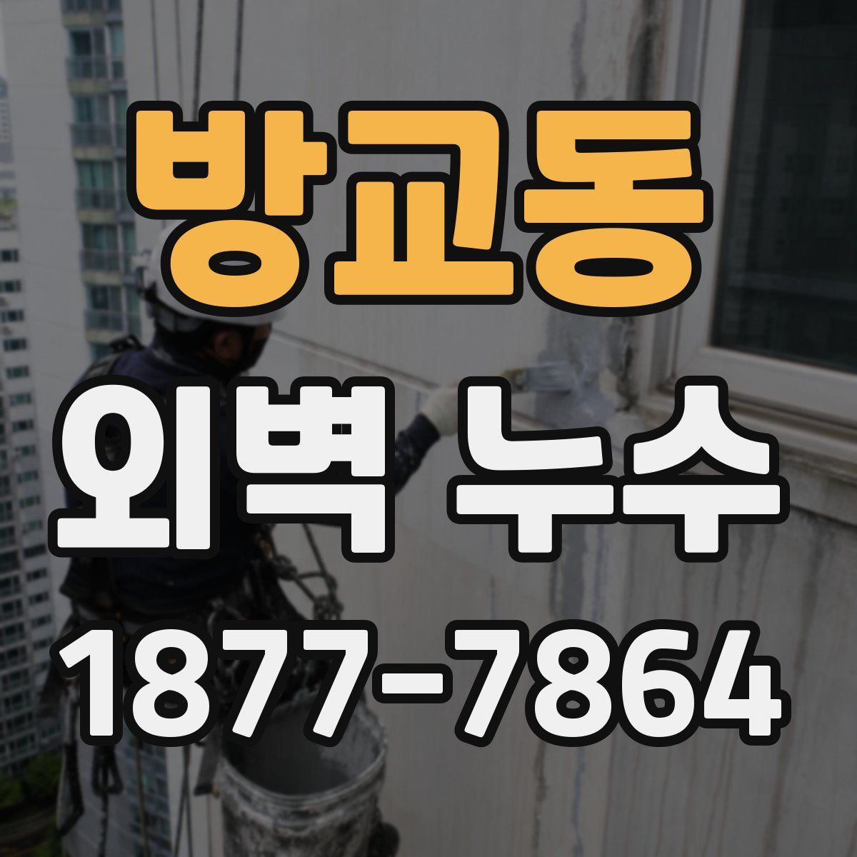 방교동 외벽 누수