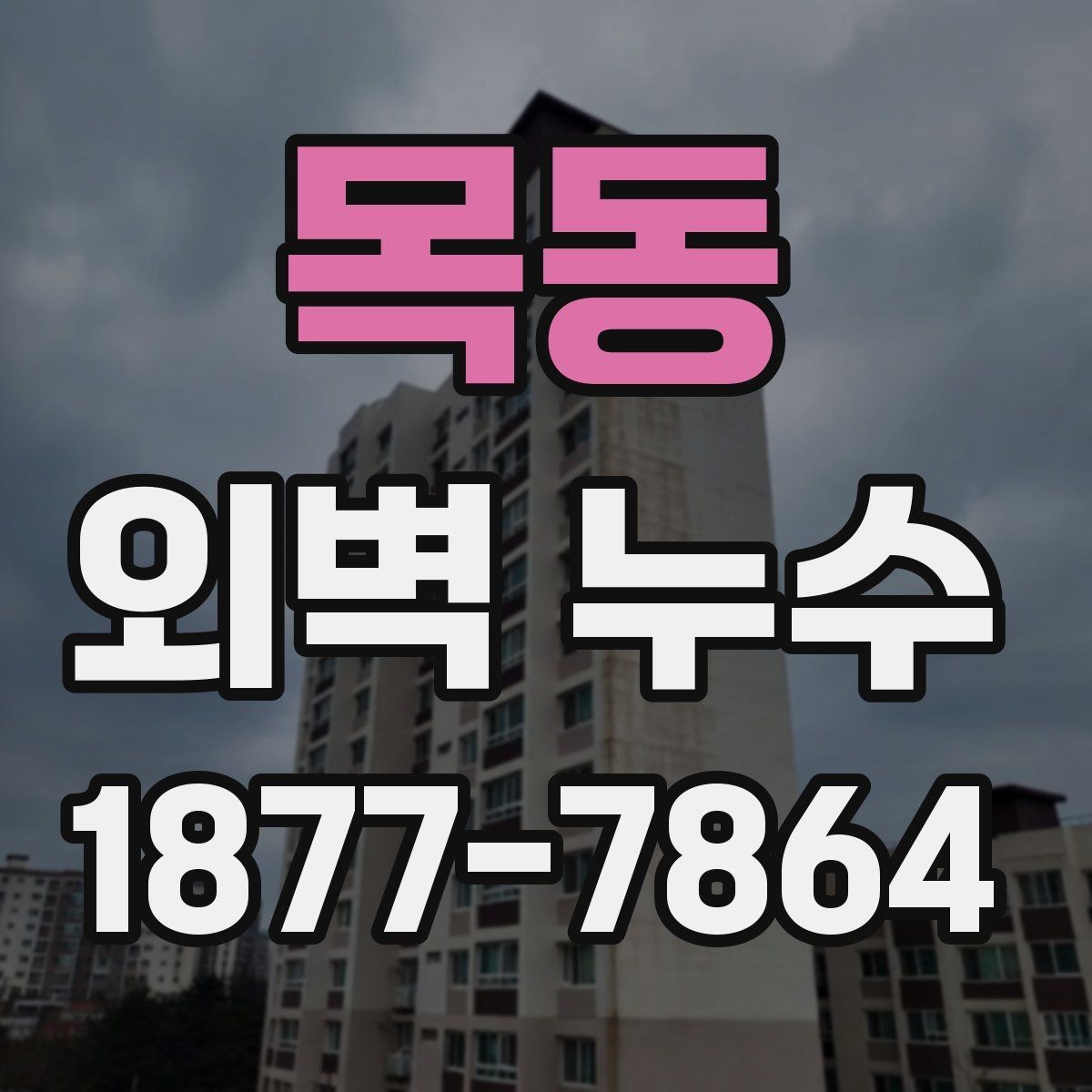 목동 외벽 누수 의심 구간별 확인 순서