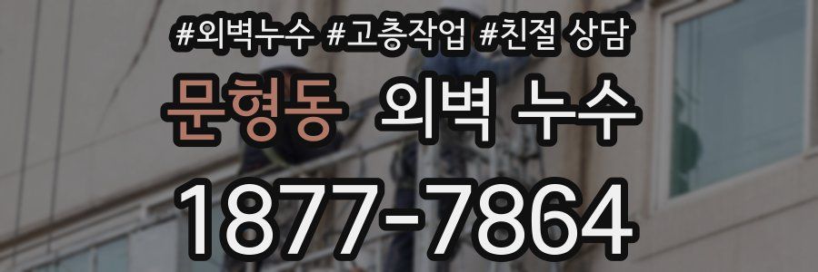 문형동 외벽 누수