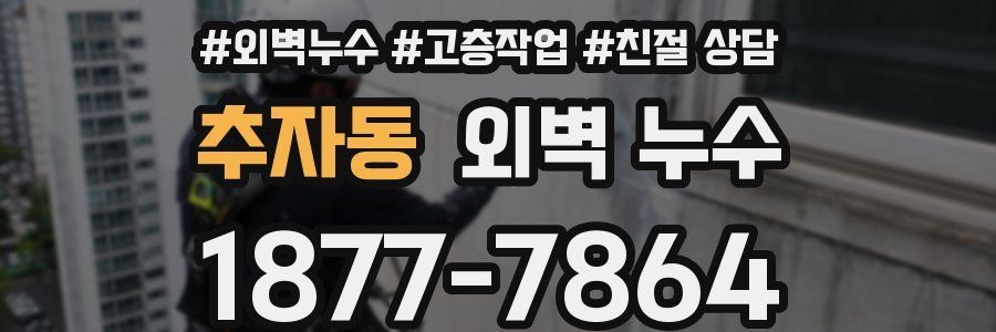 추자동 외벽 누수