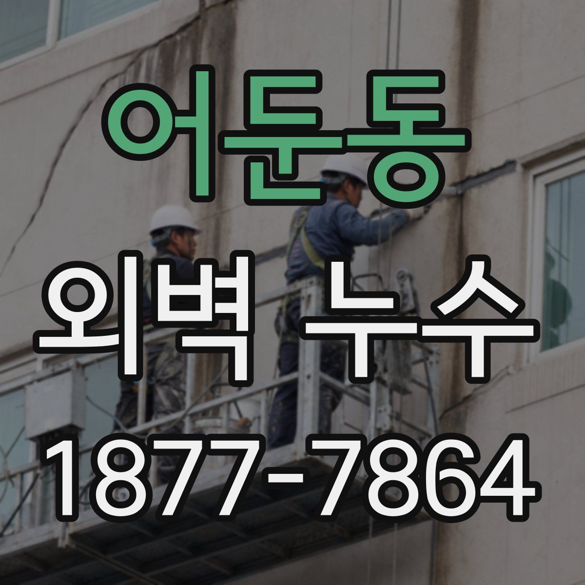 어둔동 외벽 누수