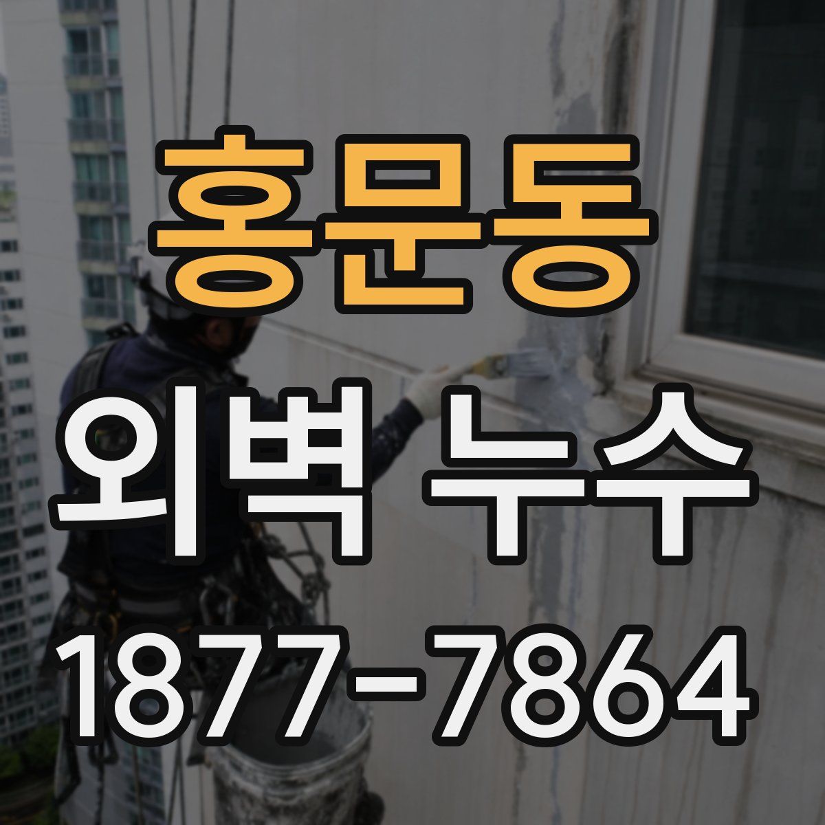 홍문동 외벽 누수