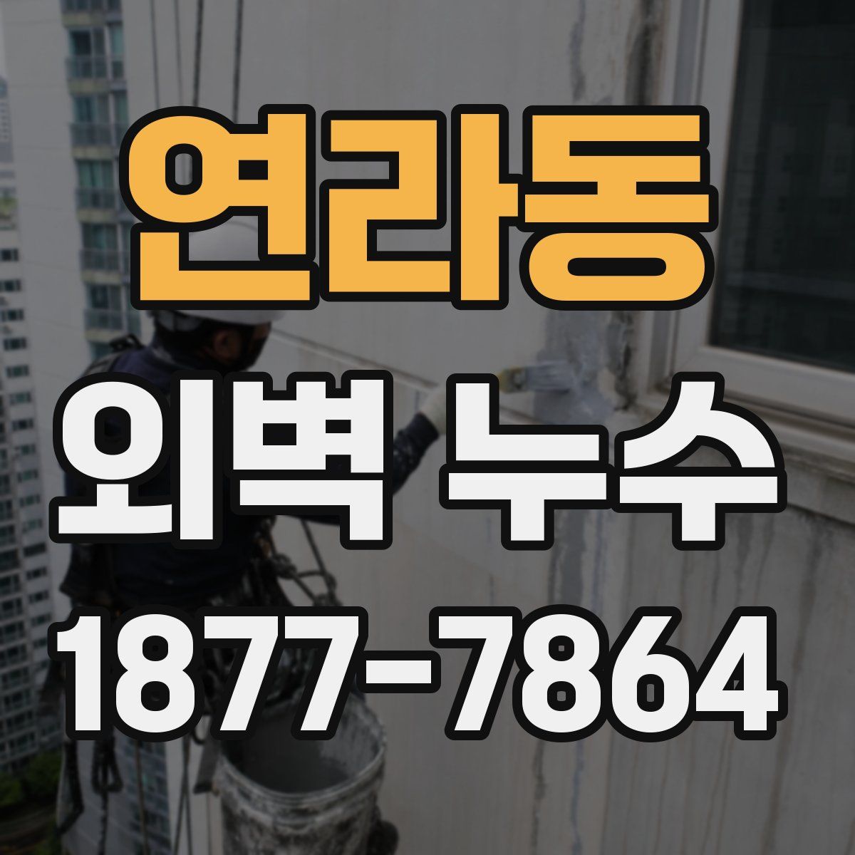연라동 외벽 누수