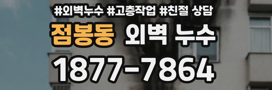 점봉동 외벽 누수