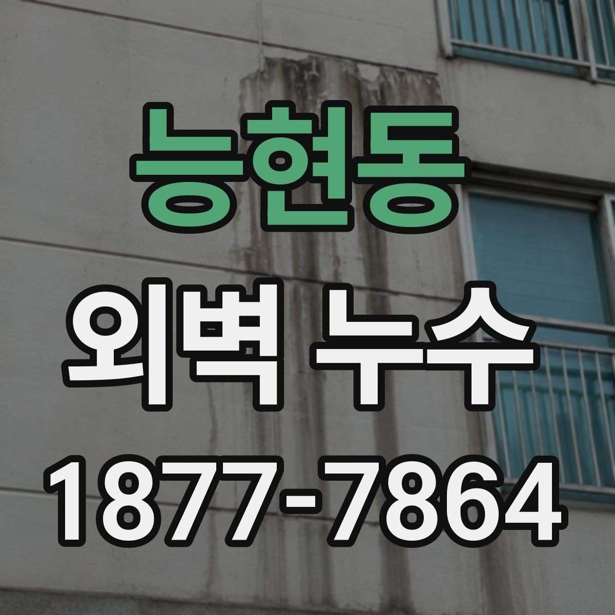 능현동 외벽 누수 의심 시 전문가 상담 전 준비