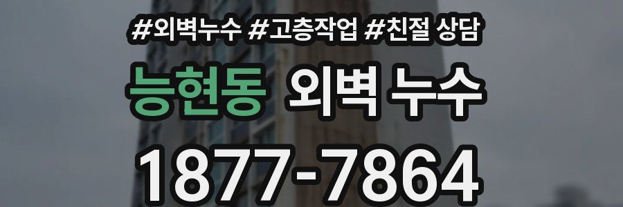 능현동 외벽 누수