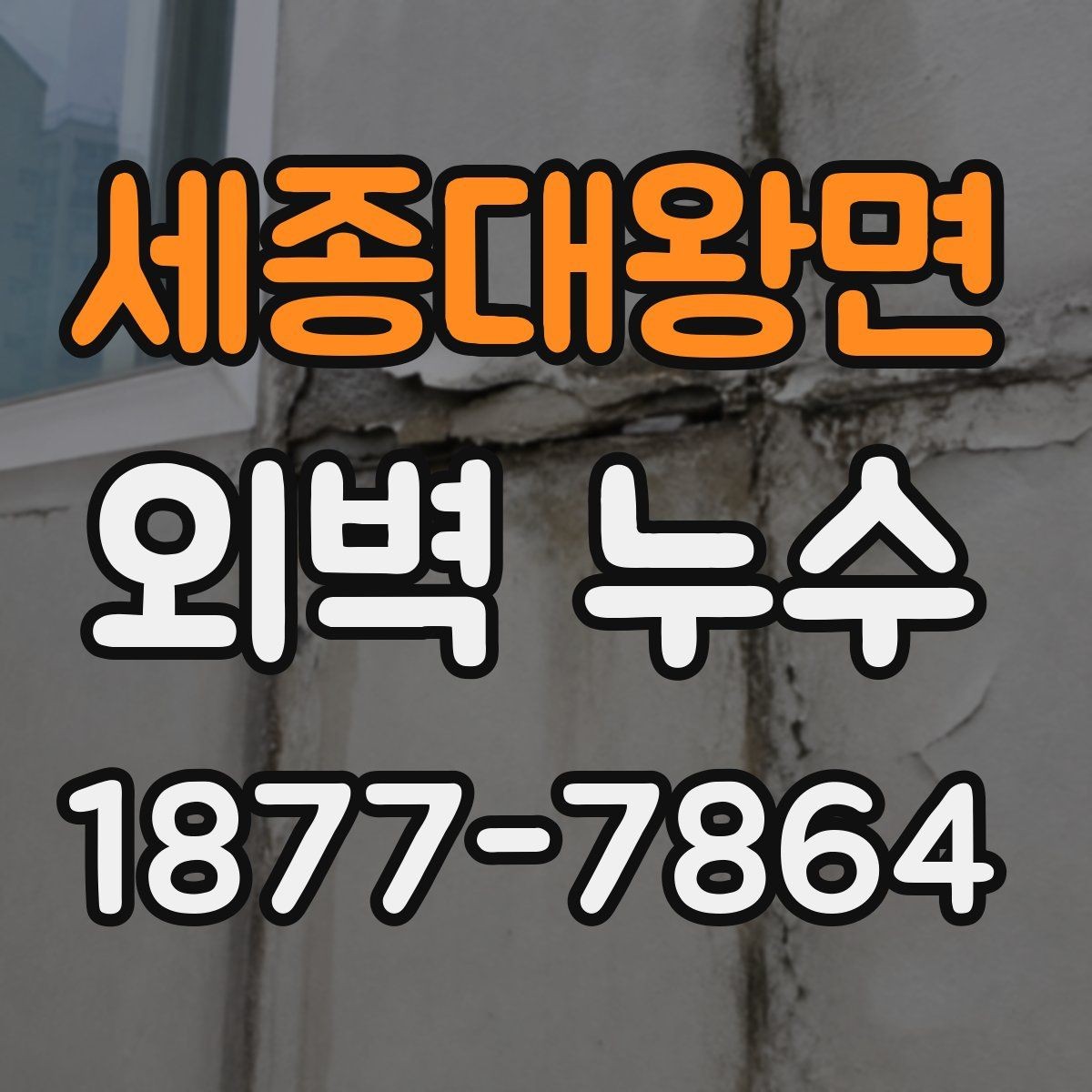 세종대왕면 외벽 누수 수리 전후 비교해야 할 점