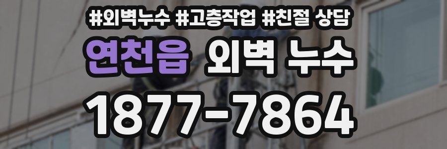 연천읍 외벽 누수