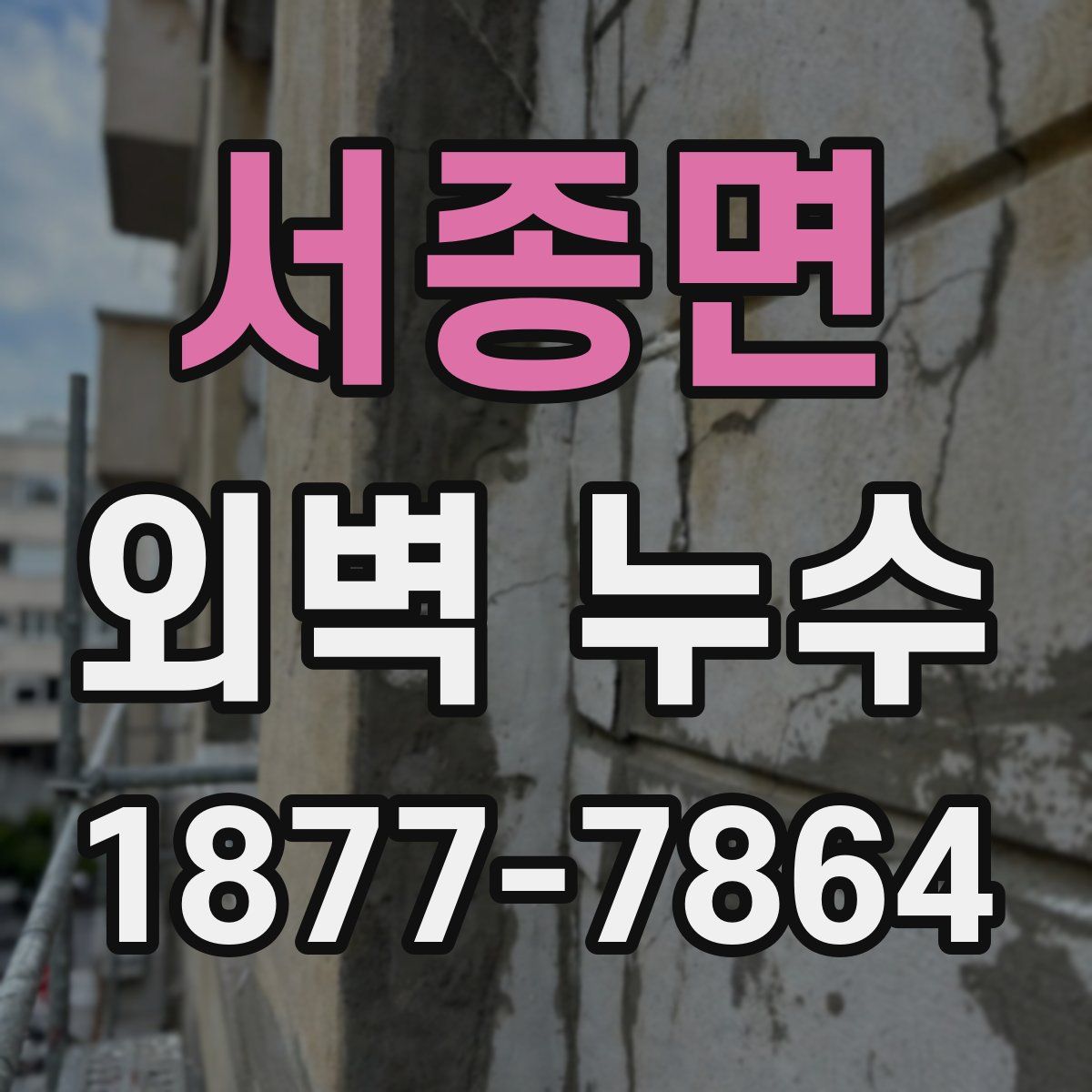 서종면 외벽 누수