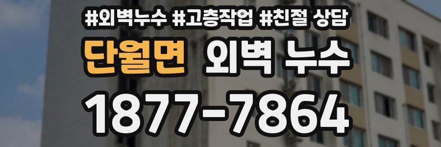 단월면 외벽 누수