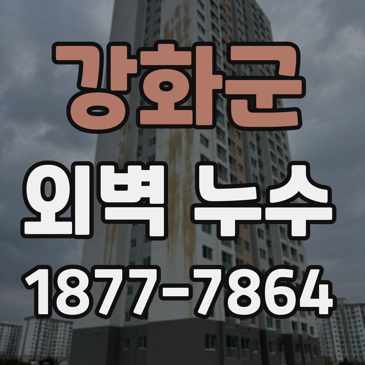 강화군 외벽 누수