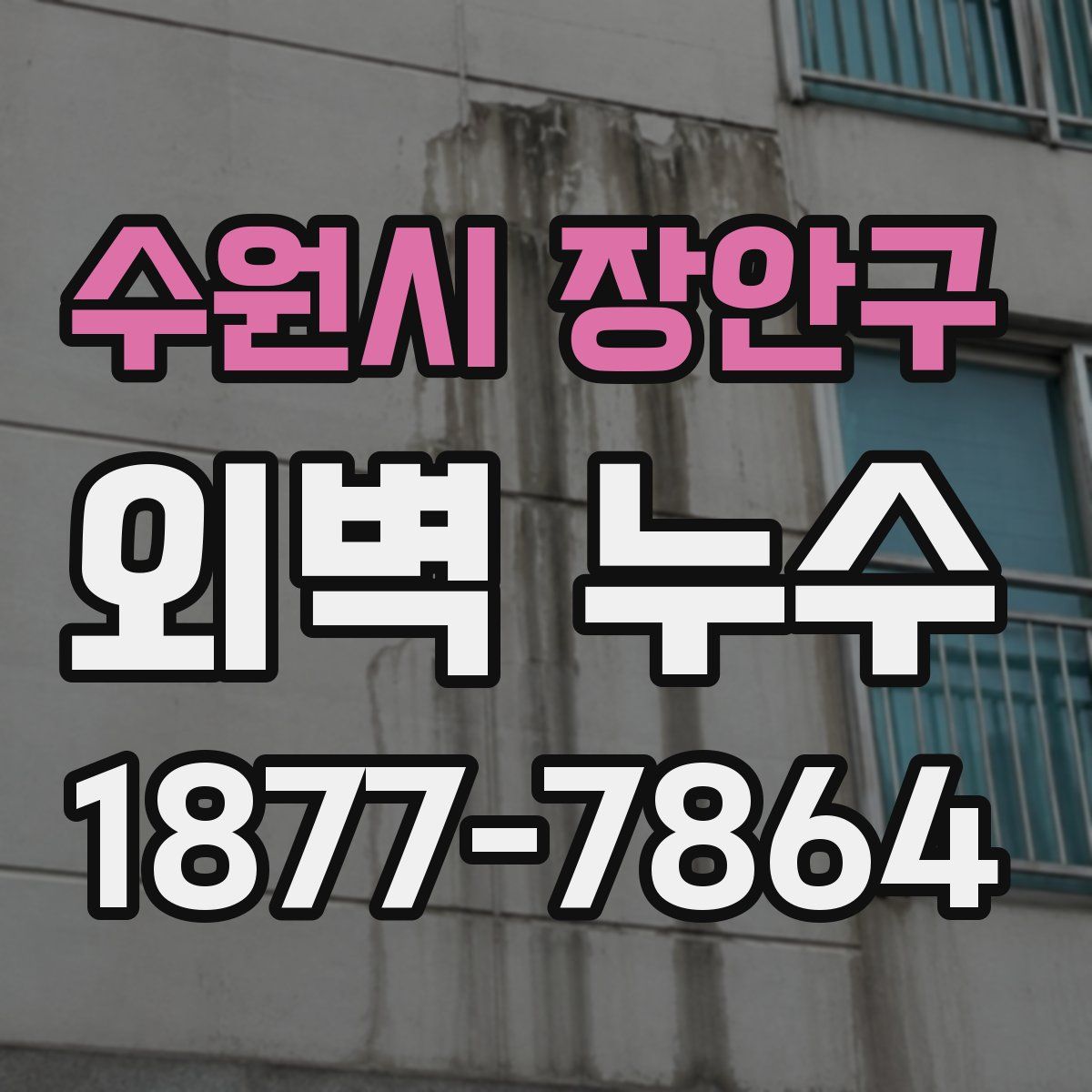 수원시 장안구 외벽 누수