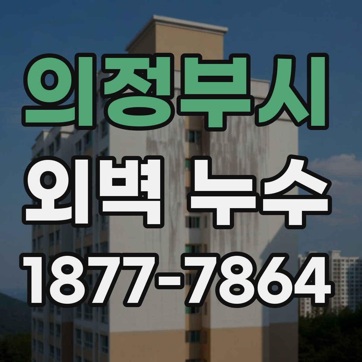 의정부시 외벽 누수