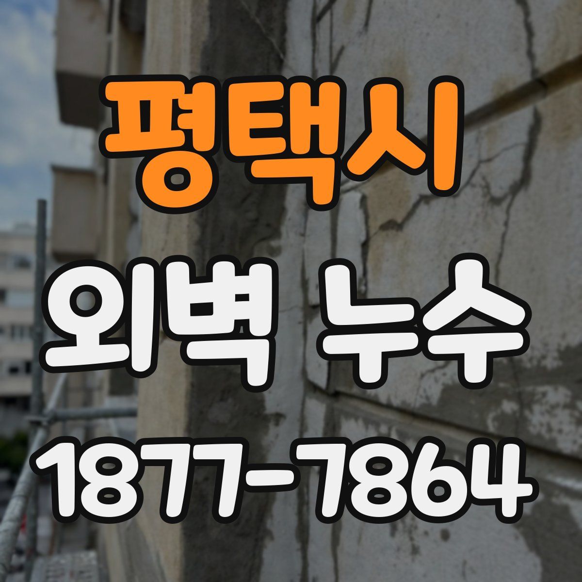 평택시 외벽 누수
