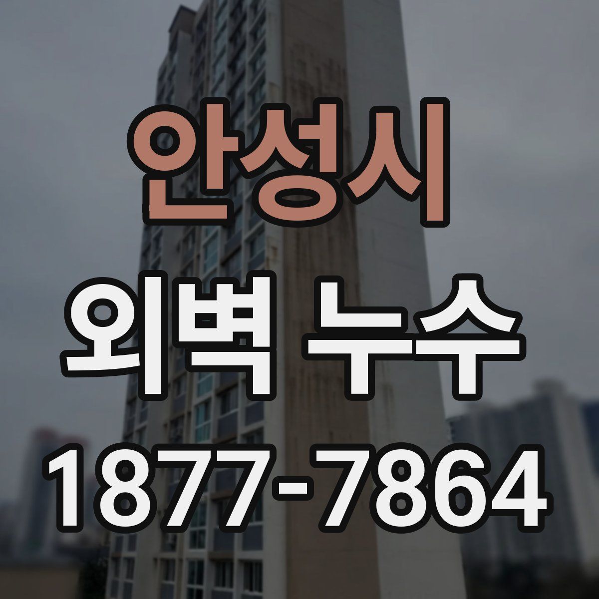 안성시 외벽 누수