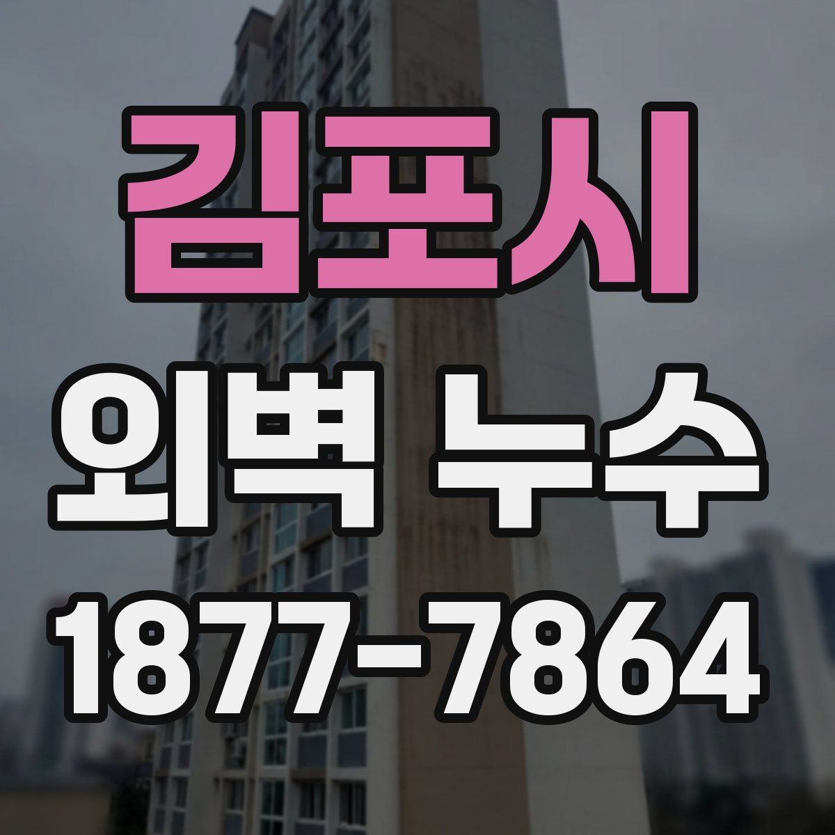 김포시 외벽 누수