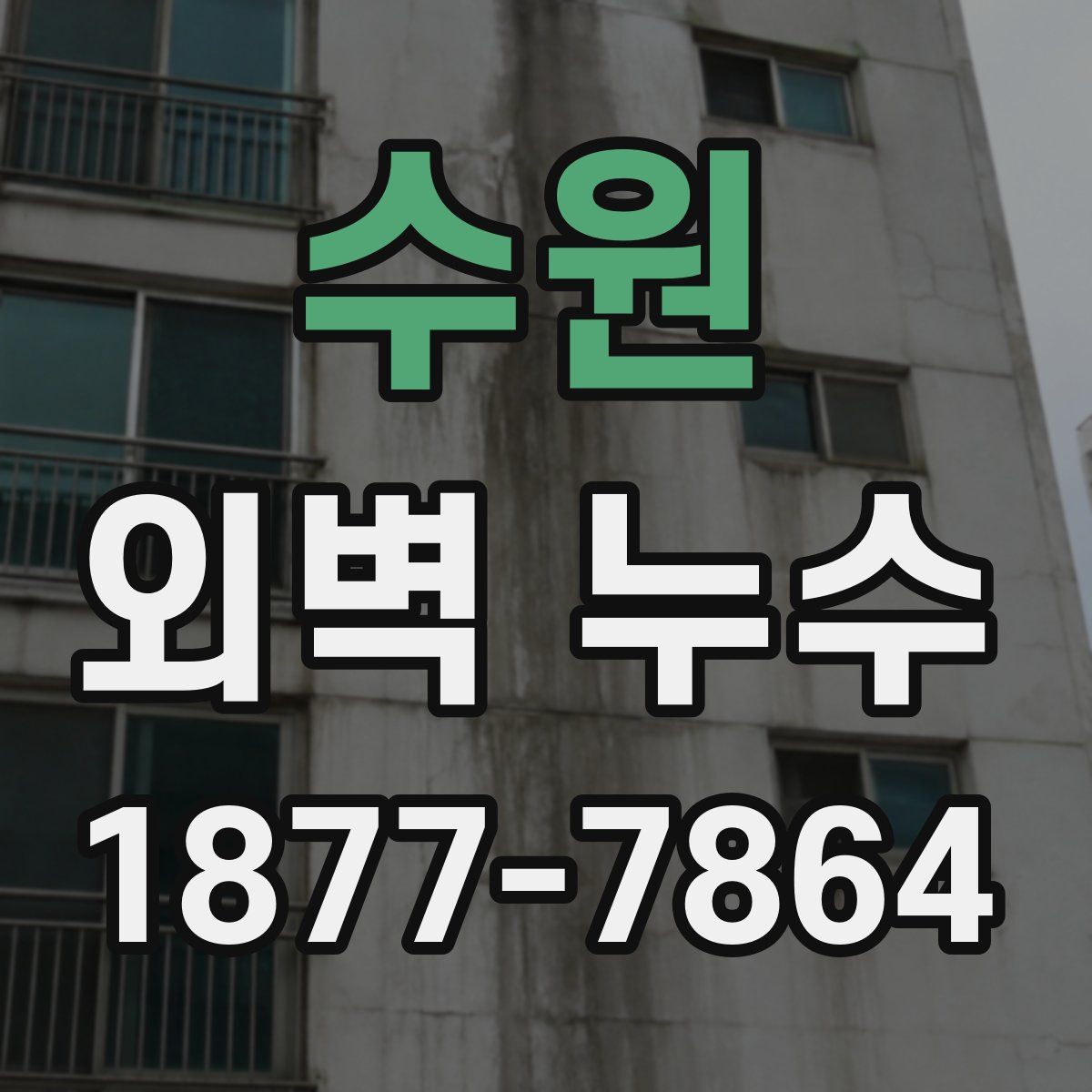 수원 외벽 누수