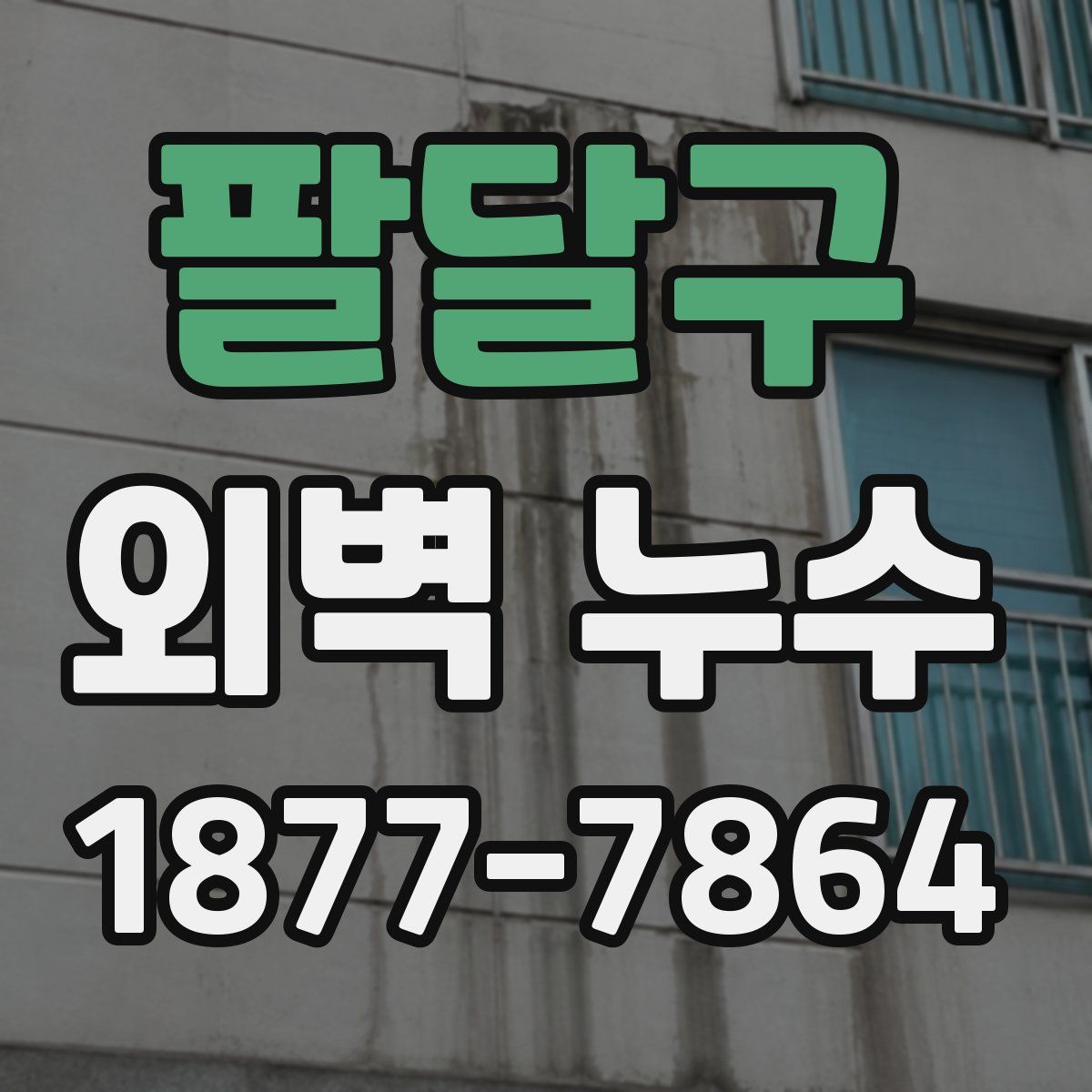 팔달구 외벽 누수