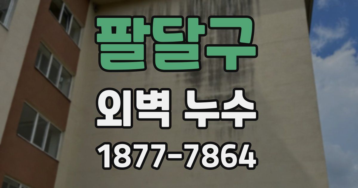 팔달구 외벽 누수